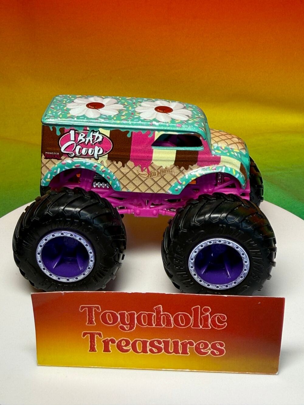 Monster Jam 1 Bad Scoop Ice Cream Truck